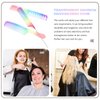 SOLUSTRE Womens Hair Brush Rainbow Hair Comb 3Pcs Hair Cutting Comb Salon Hair Comb Hair Cutting Comb Rainbow Rat Tail Comb Hair Cutting Comb Teasing Comb for Teasing Back Combing Travel Hairbrush