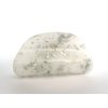 Generic Gold or silver flakes glitter frosted white hair claw clip (Primary color: Gold), 1 Count (Pack of 1)