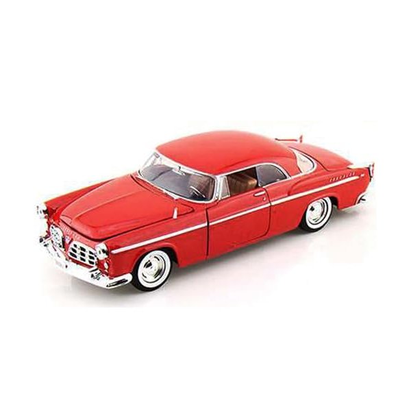 1955 Chrysler C300 Red 1/24 Diecast Model Car by Motormax 73302red
