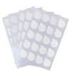 LASSUM 100 Pieces Disposable Eyelash Glue Holder Pallet Waterproof Sticker 2.5cm Eyelash Extension Glue Pad