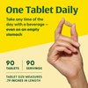MegaFood Women's One Daily Multivitamin for Women - with Iron, B Complex, Vitamin C, Vitamin D, Biotin and More - Plus Real Food - Immune Support Supplement - Bone Health - Vegetarian - 90 Tabs