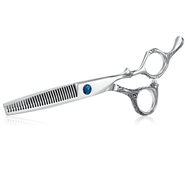 Dragon Creek Hair Cutting Thinning Scissors Haircut Texturizing Hairdressing Shear Professional for Stylist, Hairdresser, Men, Women, Kids Salon Barber Home 6"