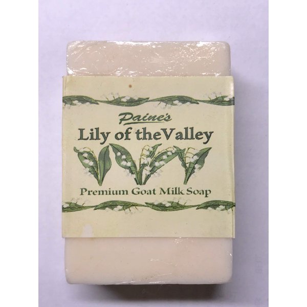 Paine's Lily of the Valley Premium Goat Milk Soap 4.5 oz bar floral