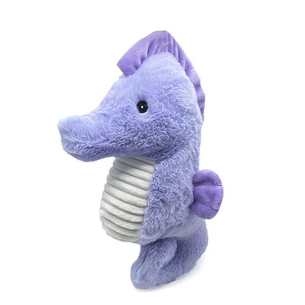 warmies Microwavable & Weighted Stuffed Animals, Sea Horse - Heated Stuffed Animal Plushie for Warmth & Comfort - Cute Soft Plush Toys for Adults & Children (Boys, Girls, Babies & Toddlers)