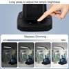 Sailstar Desk Lamp, LED Desk Lamps for Home Office, Wireless Charger Small Desk Lamp with Pen Holder, 3 Color Modes, Dimmable, CRI 85, 800 LM, Study Lamp for College Dorm Room, Adapter Included, Black
