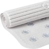 Clorox by Duck Brand Cushioned Foam Shower Mat, Non Slip Bathtub Mat with Suction Cups, Fits Square Shower Stalls, 21' x 21", White