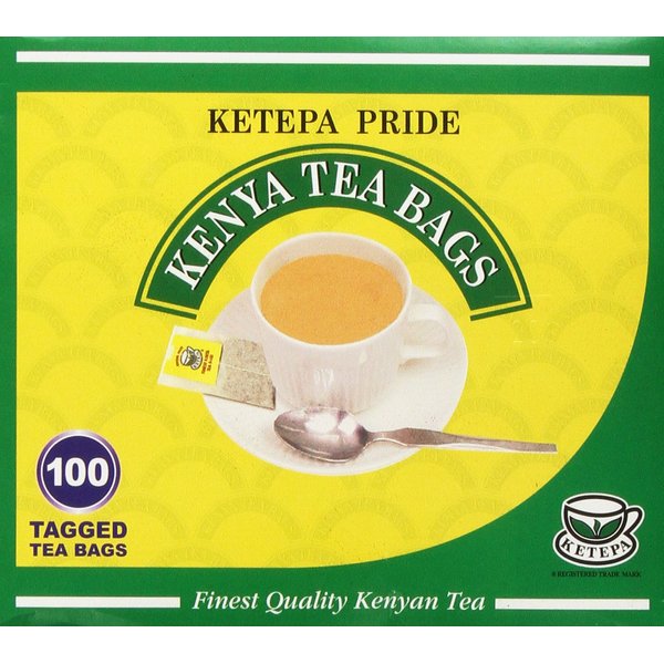 Ketepa Kenya Tea - Ketapa Pride Tea Bags - 100ct KTDA