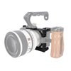 NICEYRIG Cage for Sony Alpha A6700 Mirrorless Camera, with QD Hole, NATO Rails and Cold Shoe Mounts - 567