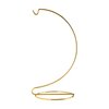 Creative Hobbies® Ornament Display Stand Hanger Holder - 8 Inch Tall Gold ~Pack of 6 Stands