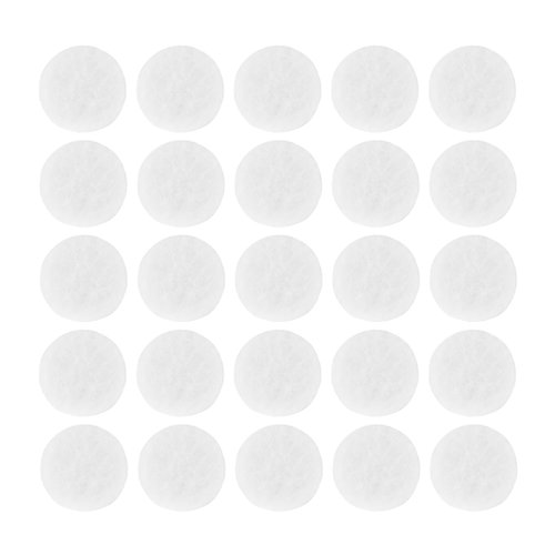 UNOISETION 250Pcs Microdermabrasion Cotton Filters, 10mm Microdermabrasion Filters Facial Vacuum Filters Replacement Microdermabrasion Filters Sponge Filter for Suction Microdermabrasion Machine