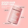 MONDAY HAIRCARE Hair Gummies with 2500 mcg Biotin, Vitamin C & Vitiman E for Thicker, Stronger and Healthier Hair 60ct