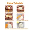 Multi-functional household egg cut flower shaper, egg decorator, delicate kitchen gadgets, easy to clean (2 pieces/set)