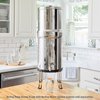 Medium Berkey Base Stainless Steel Stand Raises Your Big Berkey Water Filter System 6" Above Countertop for Easier Dispensing of Filtered Water