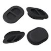 Aochuang 4 Pcs for Jeep Drain Plugs, Rear Floor Pan Body Plugs for 2014-2018 Jeep Wrangler JK & JL, Floor Rubber Replacement Plugs 4 Black Floor Pan Plugs 68194821AA