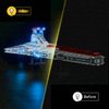 YEABRICKS LED Light for Lego-75367 Star Wars Venator-Class Republic Attack Cruiser Building Blocks Model (Lego Set NOT Included)