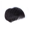 Uonlytech Black Wig Mens Headband Human Hair Toupee for Men, Human Hair Wigs Invisible Male Bald Patch Seamless Replacement Toupee Clip Hairpiece Wig for Daily Wear, 13x14cm Womens Headbands Afro Wig
