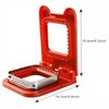 Maocufan Uncrustables Sandwich Maker, Sandwich Cutters for Kids Lunch, Create delightful treats effortlessly for your little ones with this easy-to-use sandwich maker. (red)