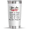 TEEZWONDER Christian Gifts For Women - Christmas, Mothers Day, Birthday, Valentines Day Gifts For Women - Inspiration, Religious Gifts For Mom, Friend, Sister, Grandma - 20 Oz Stainless Steel Tumbler