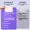 CLEARALIF Platinum Laundry Detergent Sheets, Lavender,Deep Cleansing, Great For Travel, Apartments, Laundry Strips Eco Friendly & Hypoallergenic - 100 Loads