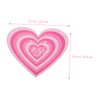 Beatifufu Heart-Shaped Eyelash Plate Eyelash Platform for Lash Extension Eyelash Extension Platforms Eyelash Display Stand Cosmetic Tray Lash Tile Tool Table Acrylic Dedicated