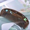 TAN MUJIANG Hair Comb for Women Girl Wooden Handmade Ome