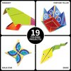 Fun With: Folded Fun - Beginner's Origami - Activity Set to Learn Origami, 80 Sheets of Origami Paper, 20 Googly Eyes, DIY Arts & Crafts, Kids Ages 8+