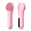 NågraCoola CLIE Facial Cleansing Brush, Waterproof and Rechargeable Electric Face Scrubber for Men & Women, Exfoliating, Massaging, and Cleansing - Pink