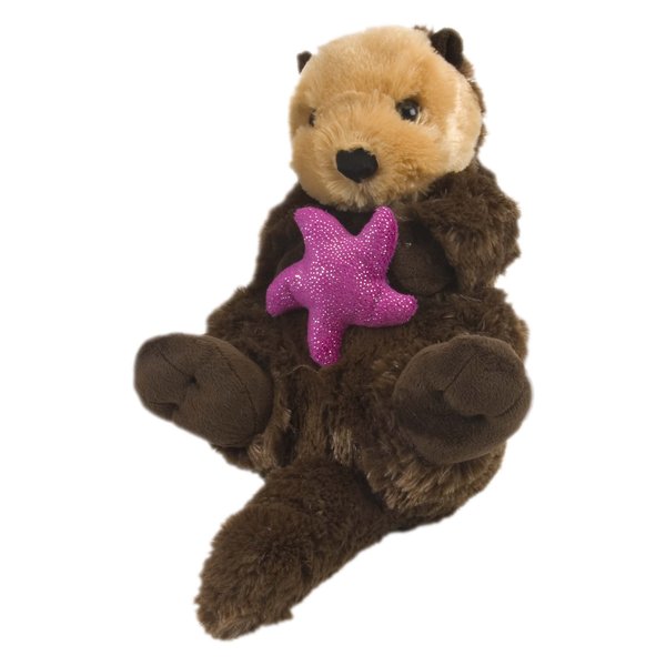 Wild Republic Sea Otter Stuffed Animal, Plush Toy, Gifts for Kids, Cuddlekins 12", Multicolor