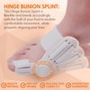 Bunion Corrector and Bunion Relief Orthopedic Bunion Splint Pads for Men and Women Hammer Toe Straightener and Bunion Protector Cushions- Relieve Hallux Valgus Foot Pain and Soothe Sore Bunions