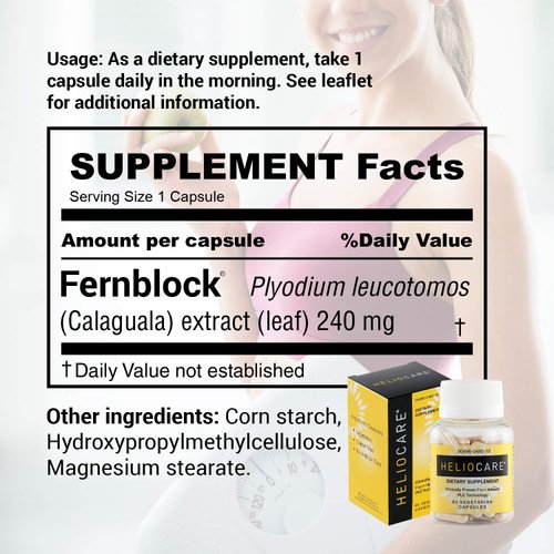 Heliocare Antioxidant Supplement for The Skin 60 Capsules (2 Pack)