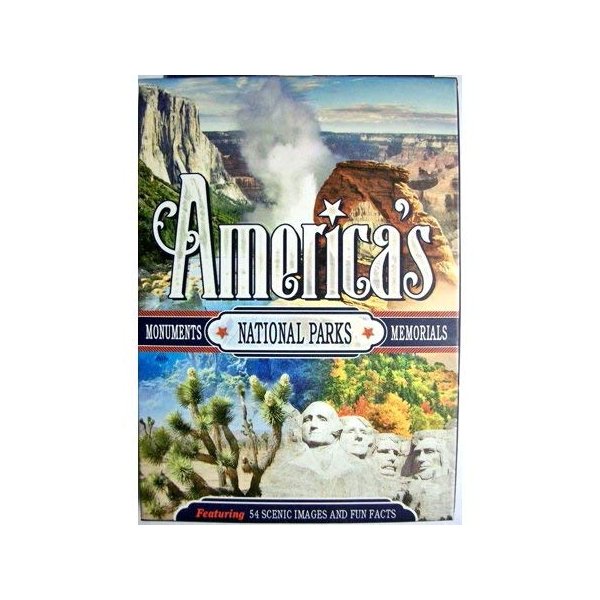 Americas National Parks Souvenir Playing Cards