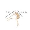 2 Pcs MGPFERD Hair Fork Pins Pan Hair Artifact Metal Tassel Hairpin Ball Head Set Hair Device Headdress Female Pearl Hair Sticks
