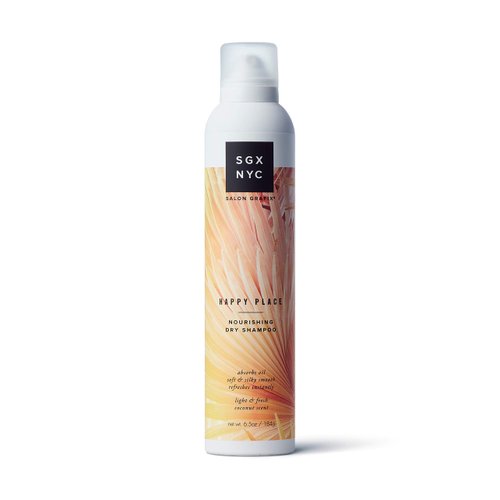 SGX NYC Happy Place Dry Shampoo - 6.5 Oz - Rescues and Revives Dull, Lifeless Hair for a Smoother Healthier Looking Hair - Absorbs Oils While Adding Volume - Sulfate and Paraben Free