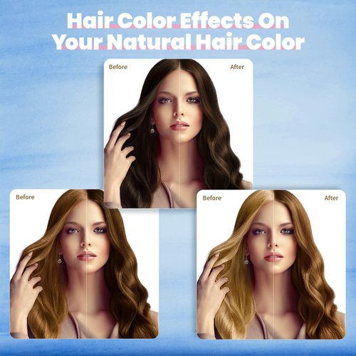 BOJICA KAISASA Chestnut Brown Coloring Shampoo, 3-in-1 Semi-Permanent Hair Color for Women & Men, Herbal Formula (17.6 FL OZ)