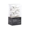Hermosa Collection Decorative Star Fish Chrome Shower Curtain Hooks - Upgrade Your Bathroom Style and Stop Being Embarassed!