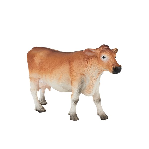 MOJO Jersey Cow Realistic Farm Animal Hand Painted Toy Figurine
