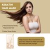 Karsell Collagen Hair Mask for Damaged Hair - Argan Oil Deep Repair Conditioning Treatment for Curly or Straight Thin Fine Hair B (100ml)
