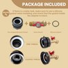 IBC Tote Fitting,275-300 Gallon IBC Tote Adapter, Brass Hose Faucet Valve Tool, 2.44" Fine Thread + Lead-Free Brass Hose Faucet Valve with Ball Valve for Garden Hose Connector