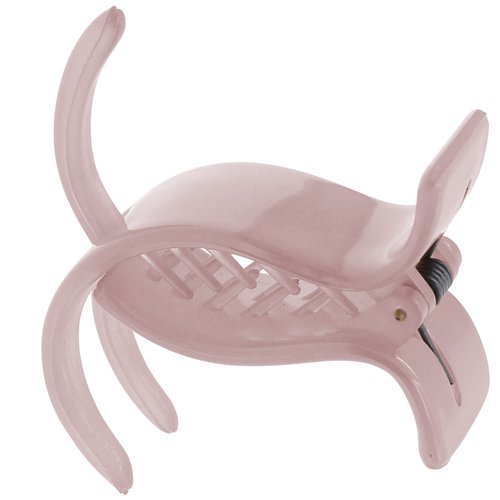 Camila Paris CP3284 French Hair Clip for Women, Pink 3 Teeth Ponytail Holder, Girls Hair Claw Clips Jaw Fashion Durable Styling Hair Accessories for Women, Strong Hold No Slip Grip, Made in France
