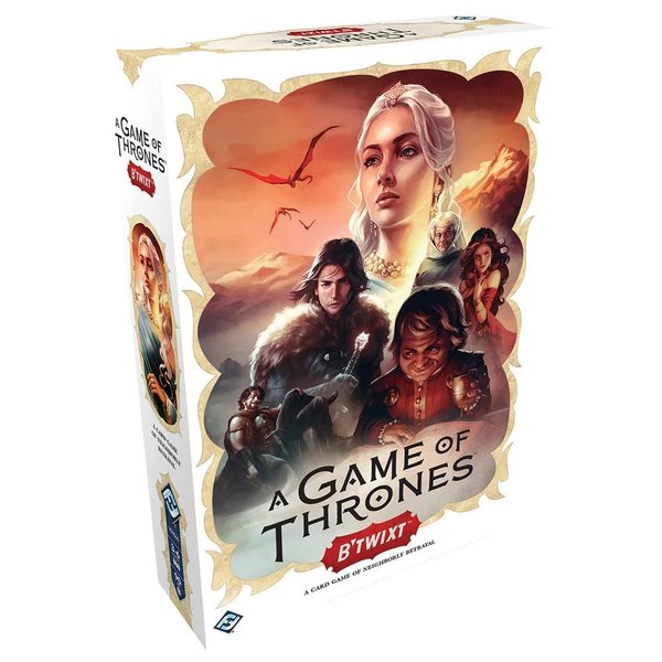 Fantasy Flight Games A Game of Thrones: B’Twixt Card Game - Strategy Game for Kids & Adults, Ages 14+, 3-6 Players, 90 Minute Playtime, Made