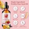 Bella Terra Oils - Prickly Pear Seed Oil 2oz - The Essence of Prickly Pear Cactus, A Haven of Vitamin A & Magnesium, an Elegant Addition to Your Routine