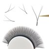 COZBIRD yy Eyelash Extension y Lashes Supplies 2d 4d Premade Fans Volume Lashes Fluffy Faux Mink Soft Natural 12 rows (0.07mm C curl 8-12mm Mix)