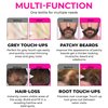 VELO Hairline Powder: Instantly Conceals Thinning Hair, Root Touch-Up for Gray Coverage, Stain-Proof Hair Fibers for Women & Men (DARK BROWN)