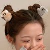 Cute Girls Hair Clips Khaki Bear - 2 PCS Gifts Hairpins Hair Accessories,Girl Broken Hair Bangs Clip Hairpin KQ