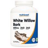 Nutricost White Willow Bark 600mg, 240 Capsules - Vegetarian Friendly, Non-GMO, Gluten Free