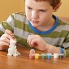 Melissa & Doug Created by Me! Dinosaur Figurines Craft Kit (2 Resin Dinosaurs, 6 Paints, Paintbrush)