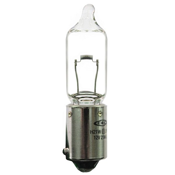 CEC Industries, Ltd. 64136 (H21W) Clear White Halogen Bulb