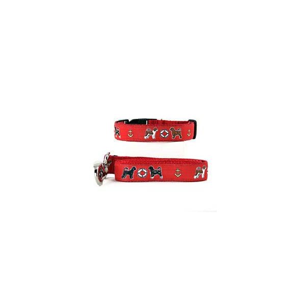 Portuguese Water Dog Collar & Leash