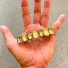 Linpeng Beaded Hair Barrettes for Women, Handmade Acrylic Jewel Gems French Hair Clip Accessories, Gift for Her, 1 pc