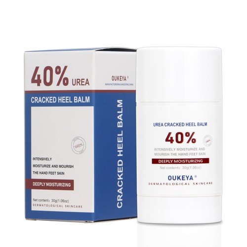 OUKEYA Urea Cream Stick 40 Percent, Heel Balm，Urea Hand Cream Stick and Foot Cream Stick for Dry Cracked, Cracked Heel Treatment, Avoid Frostbite，40 Per Urea Lotion for Feet Maximum Strength